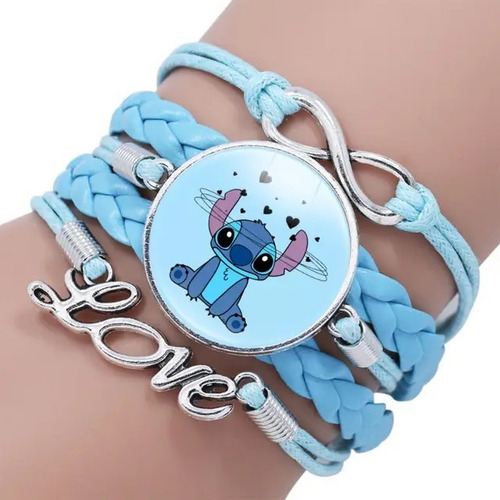 Pulsera Importada Stitch Ajustable Mujer