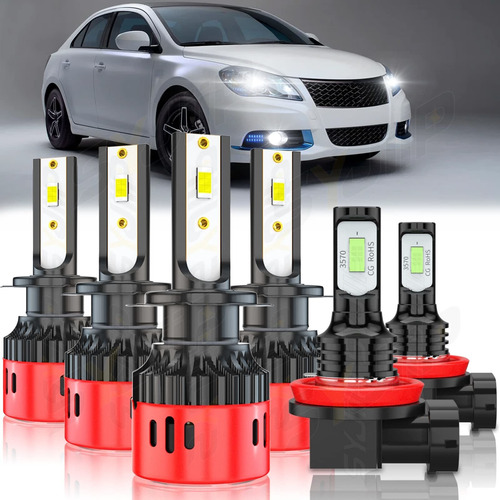 Syjiip Para Bombilla Led Suzuki Kizashi Faro Antiniebla Ma