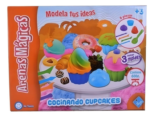 Arenas Magicas Cocinando Cupcakes Kinetica Pce 7544 Bigshop