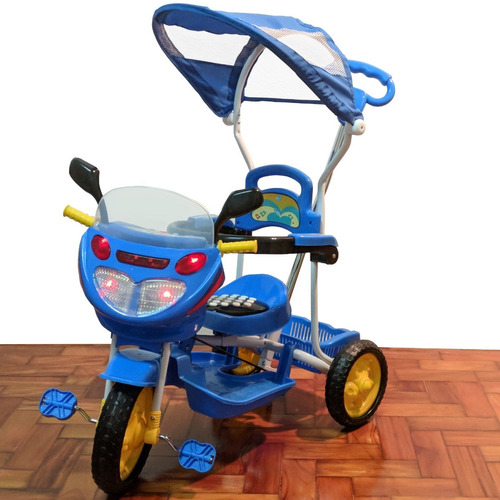 Triciclo Motoca Infantil Passeio Divertido Com Luz E Som