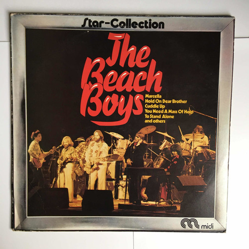 Vinilo De Los Beach Boys Star- Collection Acetato Alemán