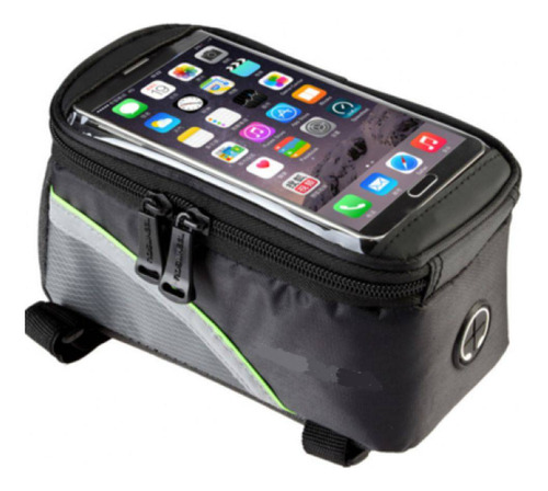 Bolsa Case Porta Celular E Objetos Bike Suporte Quadro 6 Pol