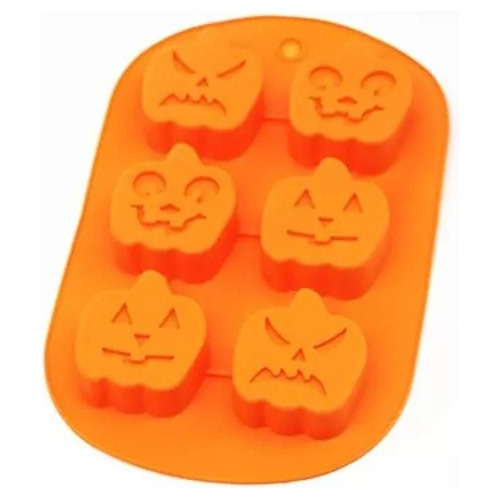 Moldes Halloween Moldes Silicona 6 Cubos