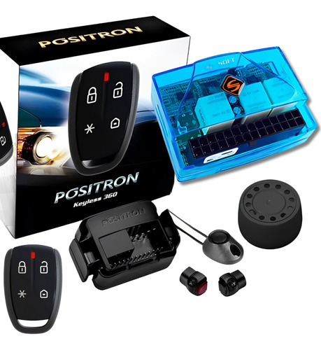 Alarme Positron Kl360 Presença Universal + Módulo Vidros 4p