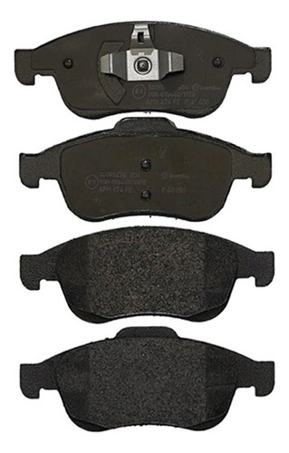 Kit Pastilhas Freio Brembo Dianteira E Traseira Sandero Rs