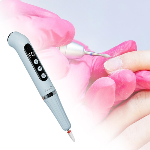 Lima De Uñas Eléctrica Inalámbrica Profesional Con Luz