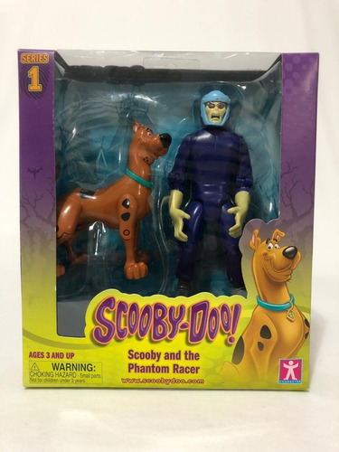 Bonecos Scooby & Phanton Racer Lacrado - Coleção Scooby-doo