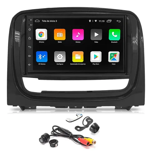 comprar Multimídia Mp5 Android Gps Wifi Palio Siena Strada 2013 2020