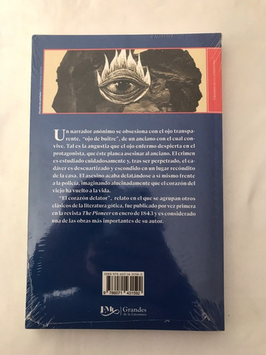 El Corazón Delator// Libro Impreso// Edgar Allan Poe/ Terror
