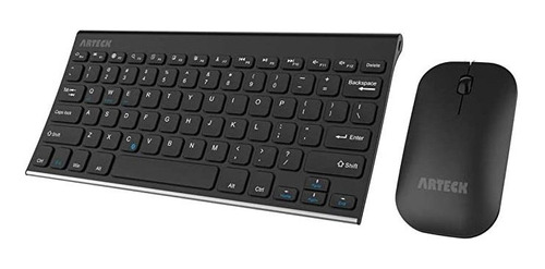 Arteck Teclado Y Mouse Bluetooth Combo Ultra Compact