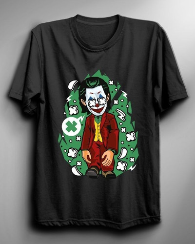 Polera De Mujer De Joker Joaquin Phoenix Cartoon