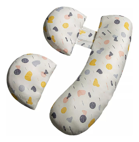 Almohada De Embarazo Lactancia Ajustable Super Suave Alargar