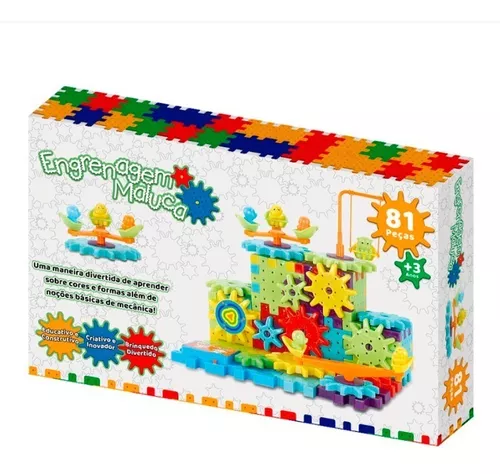 Brinquedo De Montar 300 Peças Criança Aprender