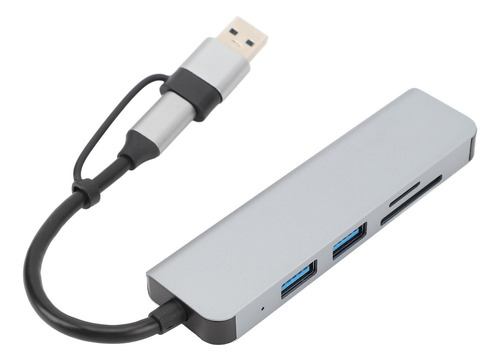 Estación Acoplamiento Usb C 5 En 1 Tipo Hub, 5 Gbps, 3 Da