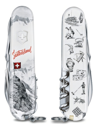 Victorinox Navaja Explorer Swiss Spirit Special Edition 2020 Color Blanco
