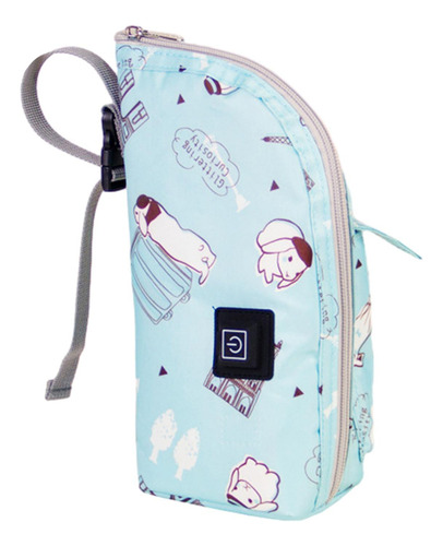 Bolsa Para Biberón Infantil, Calentador De Biberón De Azul