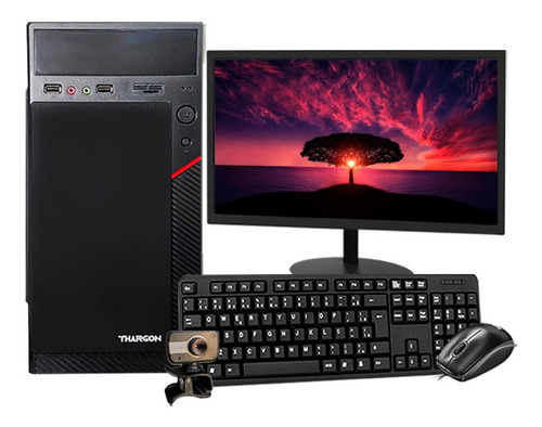 Imagem 1 de 7 de Computador Pc Completo Intel I5 6ºger. 8gb Ssd240gb E Webcam