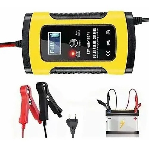Imagen 10 de 10 de Cargador Batería Automóvil Moto 12v Inteligente Carga Rápida