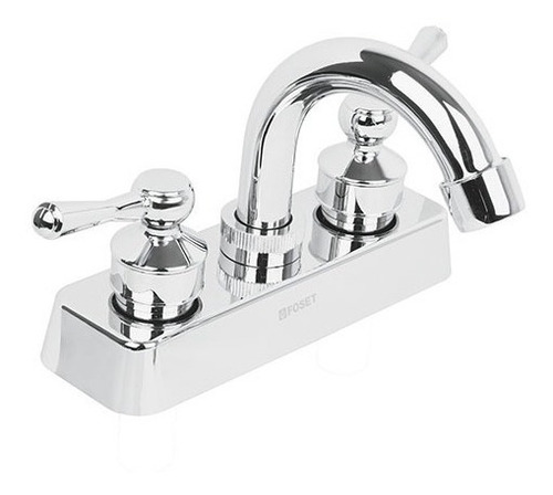 Mezcladora Plástico Lavabo Cuello Curvo, Foset Basic 45512