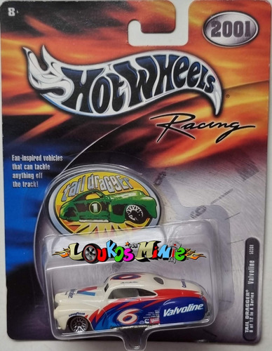 Hot Wheels Racing Nascar 2001 Tail Dragger Valvoline #6
