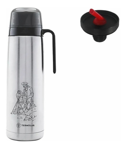 Termo Termolar R-evolution Revolution Acero Tienda Pepino Inoxidable Irrompible Pico Matero Manija
