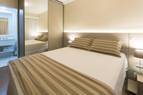 Imagem 2 de 15 de Flat Estilo Residencie Em Moema, Prox A Av. Ibirapuera, Acesso Ao Metrô, Shopping E Ao Pq Ibirapuera - Sf32329