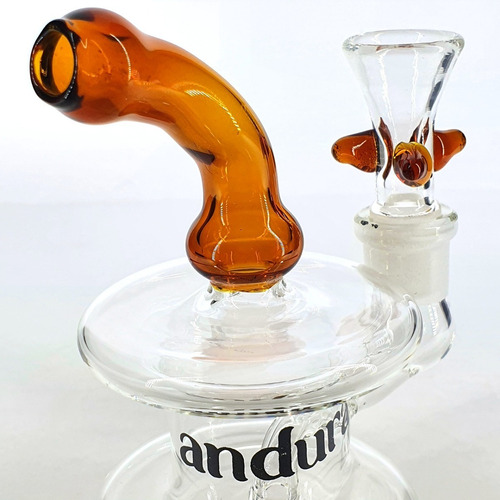 Imagem 5 de 6 de Bong De Vidro Dupla Função - Oil Dab + Brindes | Livre |