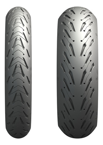 Par Pneus Michelin 120/70 Zr17 Road5 + 160/60 Zr17 Road5