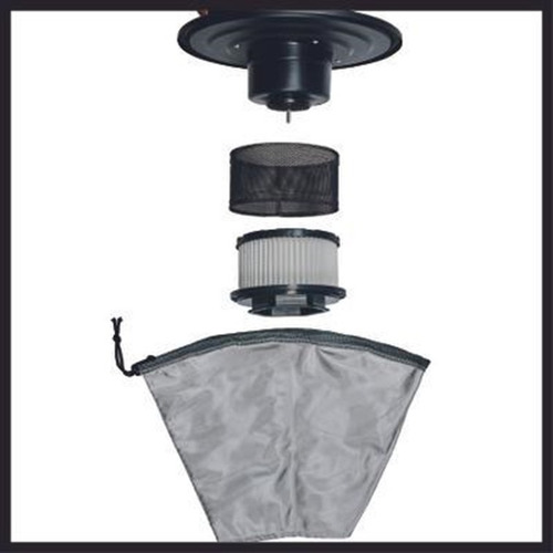 Imagen 3 de 8 de Aspiradora De Cenizas Classic Tc-av 1720 Dw Einhell