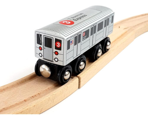 Munipals New York City Subway Wooden Railway (a Division/irt