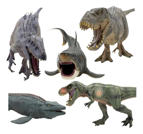 Kit De Dinosaurios Realistas 5 En 1 De Didacti Juegos