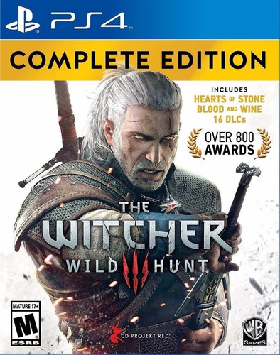 Imagen 1 de 3 de The Witcher 3 Complete Ed Goty Juego Ps4 Original + Garantía