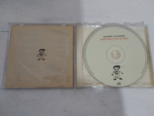 Cd Andres Calamaro Nadie Sale Vivo De Aquí (usado) (Usado)