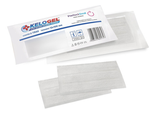 Kelogel Strip Sutura Cutânea Adesiva C/ 120 Tiras 12mmx100mm