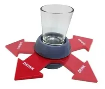 Comprar Jogo Roda Shot Roleta E Copo Drink Tequila Beber Vira Virou