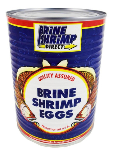 Brine Shrimp Direct Eggs Artemia Salina Lata 1lb 453gr