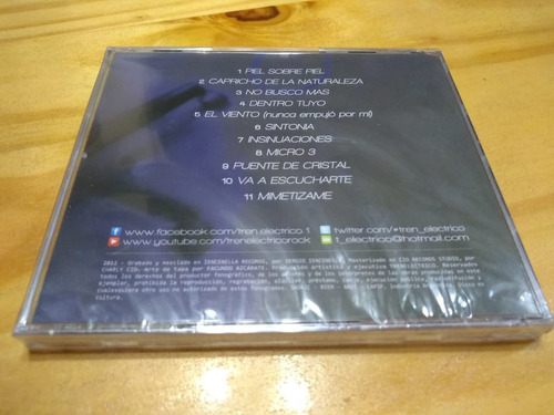 Imagen 2 de 2 de Tren Eléctrico - Turistas - Cd - Nuevo