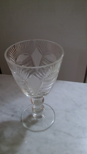 Copa De Decoración De Cristal--elegantisima--tallada