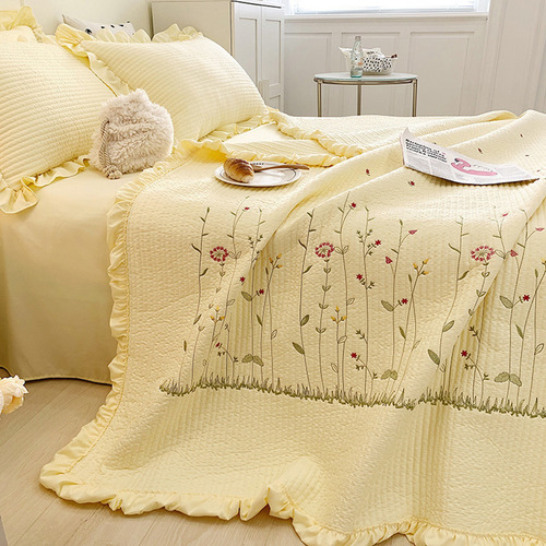 Edredão De Algodão Pure Color Home Fashion Elegant Tencel