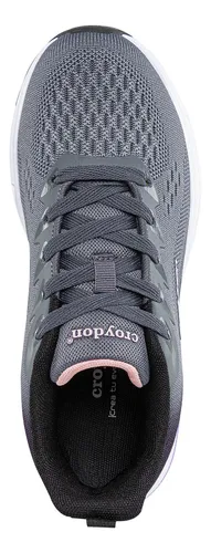 Tenis Running Plump Gris Osc Para Mujer Croydon