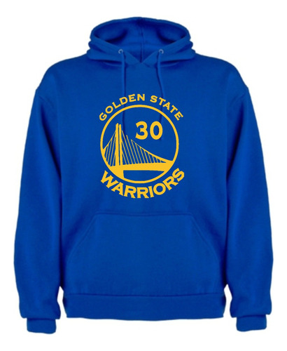 Buzo Golden State #30 Curry Azul