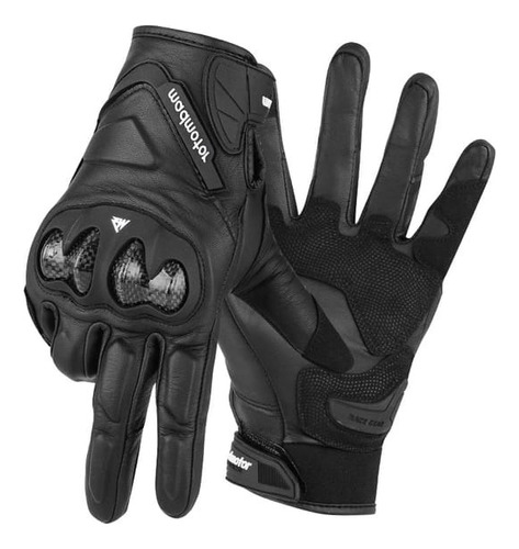 Guantes Madmotor Mt-70, Tactiles Con Protección En Carbono.