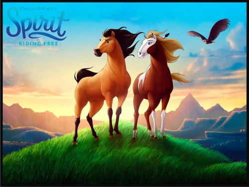 Banner Infantiles-candy Bar-spirit El Caballo Indomable