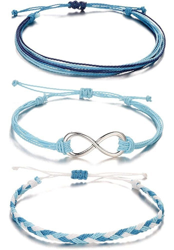 Softones Boho Rope Pulseras De Tobillo Para Mujeres Tobiller