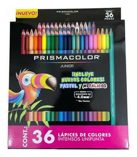 Colores Marca Prismacolor. 36und. Unipunta. Colores Intensos