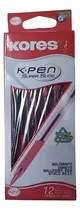 Comprar Bolígrafos Transparentes Triangulares Kores K2 - F (12 Unds)