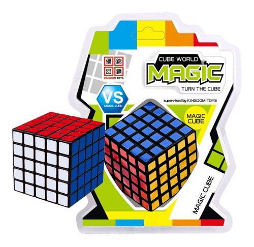Cubo Magico 5x5 Cube World Magic Habilidad Jyj011 Manias