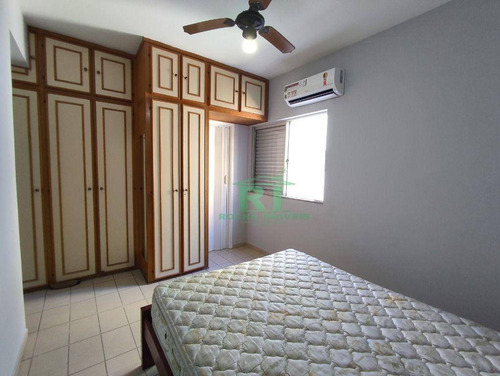 Imagem 4 de 18 de Apartamento Na Praia, 2 Dormitórios Sendo 1 Suíte, 1 Vaga De Garagem, Astúrias, Guarujá-sp - Ap5199