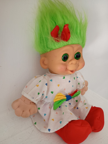 Muñeca Troll Con Ropa Original M.t. Vintage 1992 35cm (Usado)