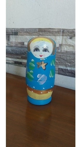 Muñeca O Mamuskas ( Muñeca Madera )